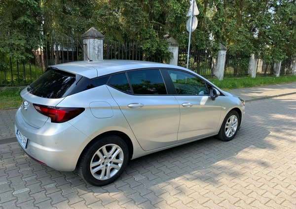 Opel Astra cena 52900 przebieg: 97600, rok produkcji 2020 z Warszawa małe 92